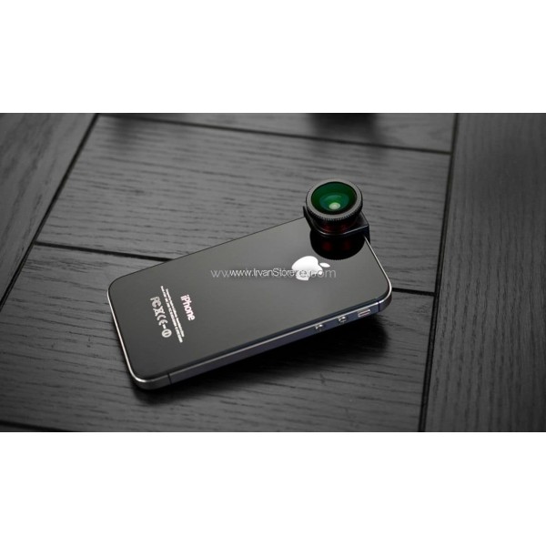 Lesung Fisheye 3 in 1 Photo Lens Quick Change Camera for iPhone 4/4s